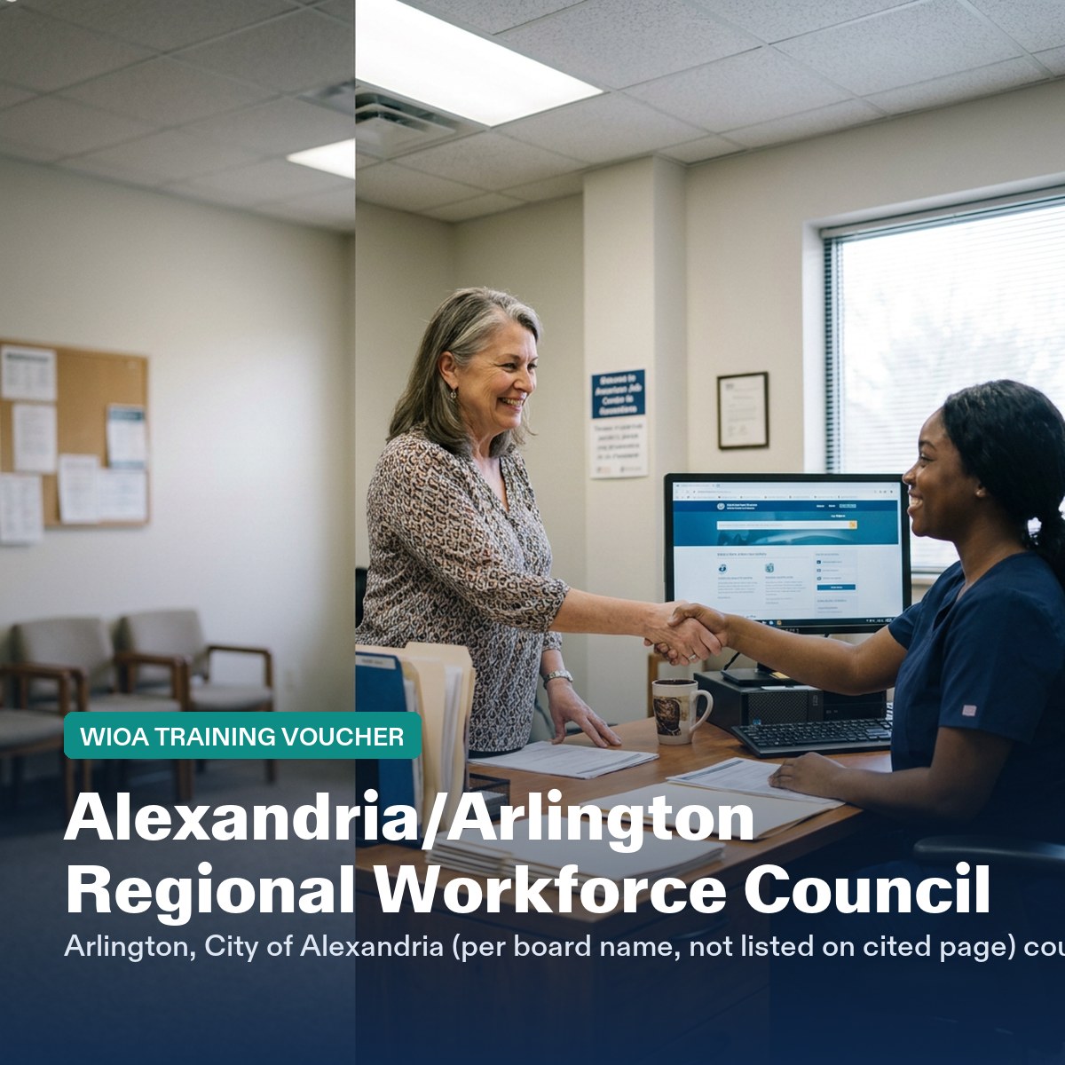 Alexandria/Arlington Regional Workforce Council CNA training voucher