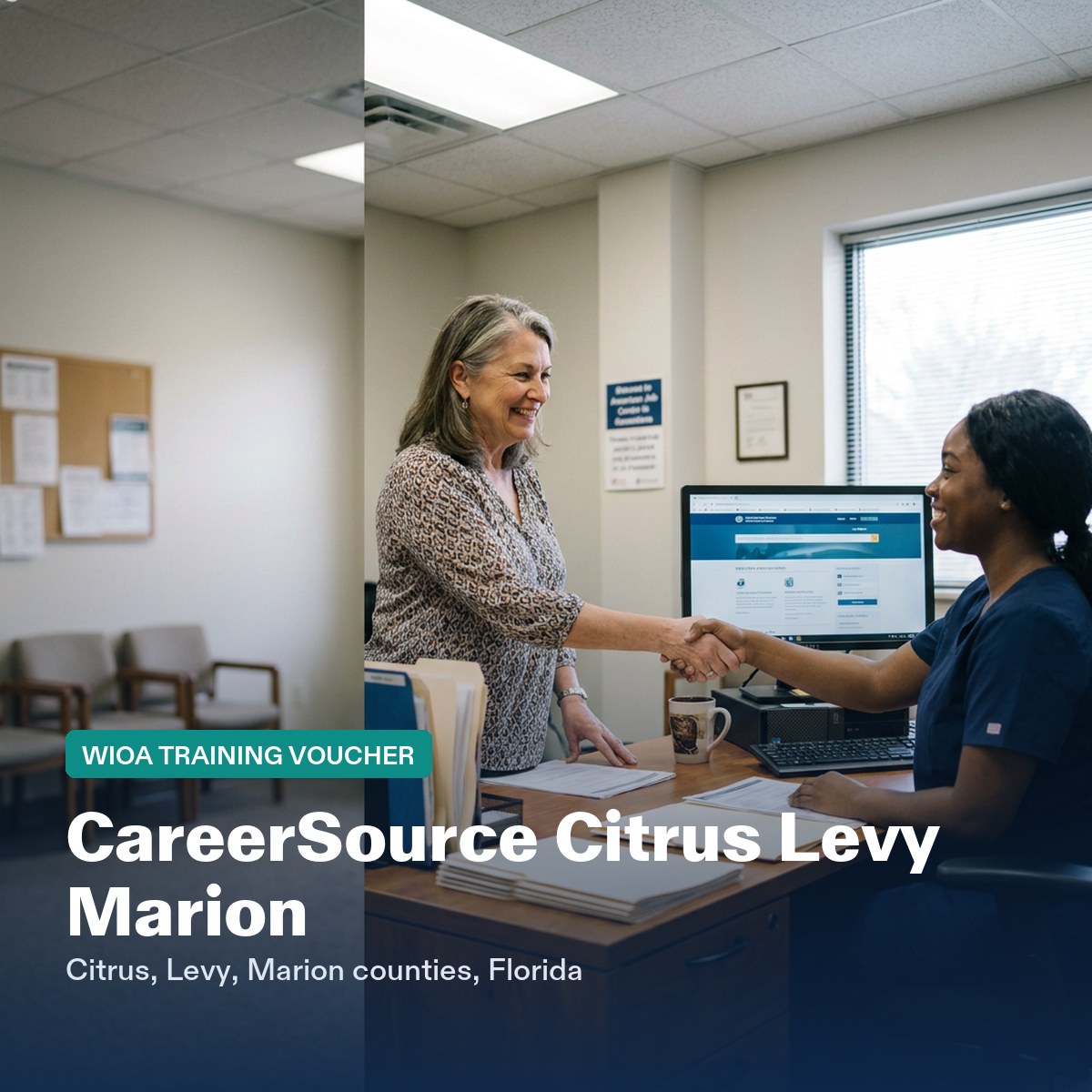 CareerSource Citrus Levy Marion CNA training voucher