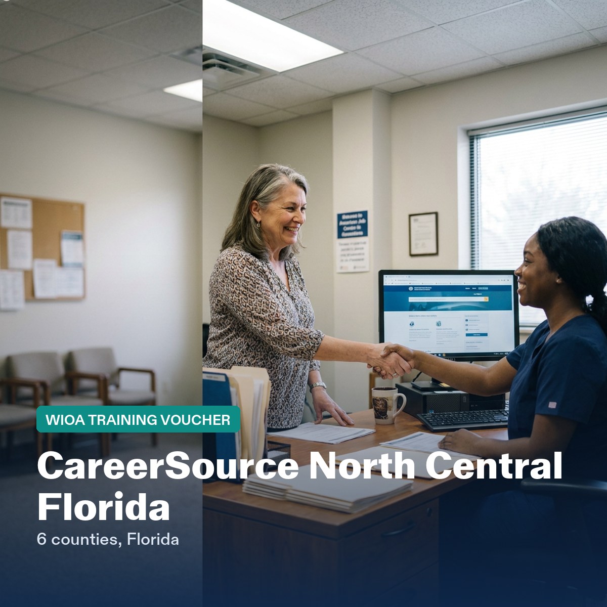 CareerSource North Central Florida CNA training voucher