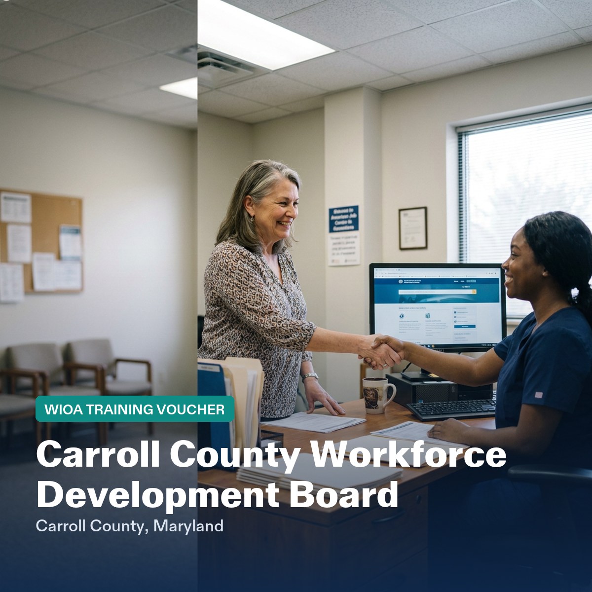 Carroll County Workforce Development Board CNA training voucher
