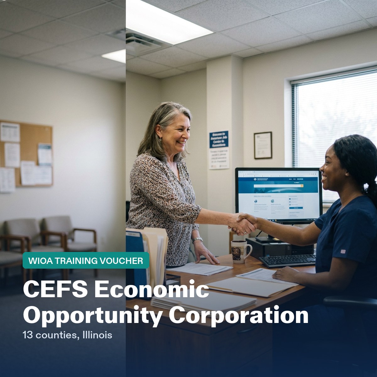 CEFS Economic Opportunity Corporation / LWA 23 (LWIA 23) CNA training voucher