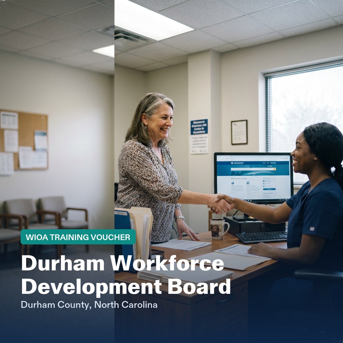 Durham Workforce Development Board CNA training voucher