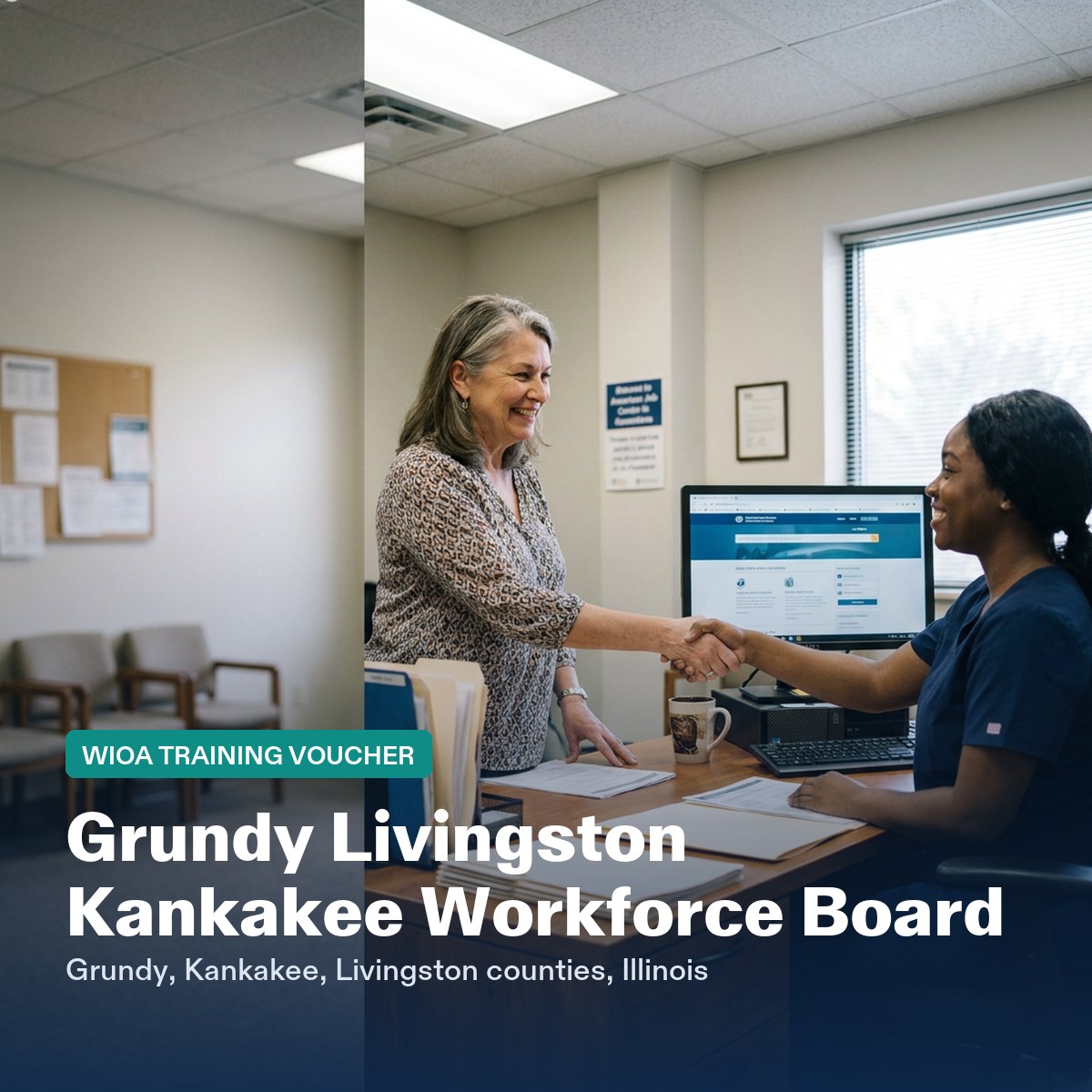 Grundy Livingston Kankakee Workforce Board (LWIA 11) CNA training voucher