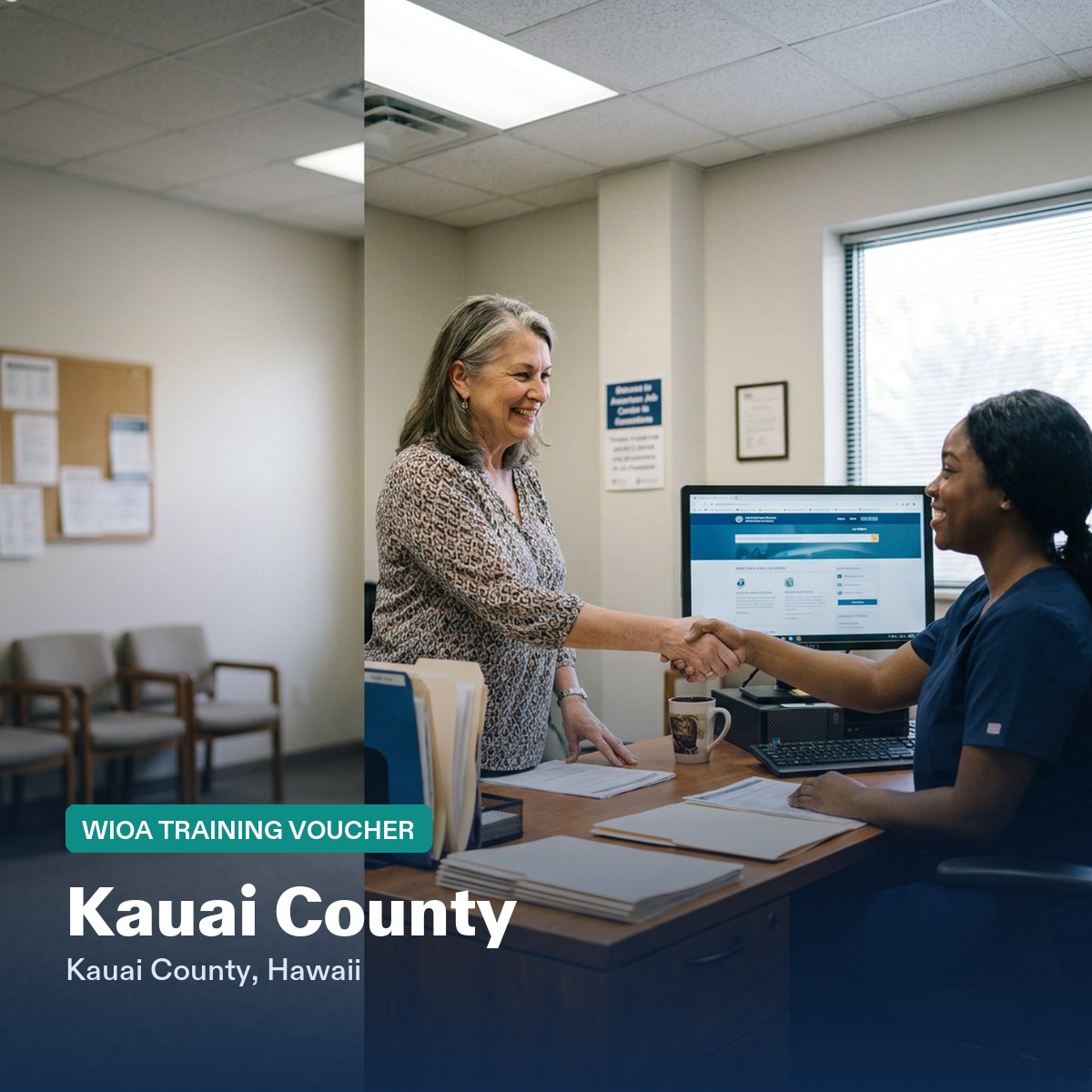 Kauai County CNA training voucher