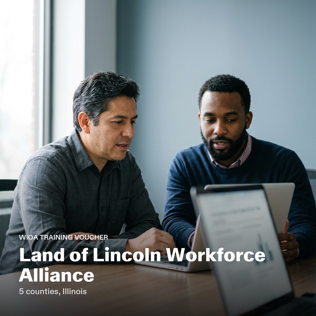 Land of Lincoln Workforce Alliance (LWIA 20) CNA training voucher