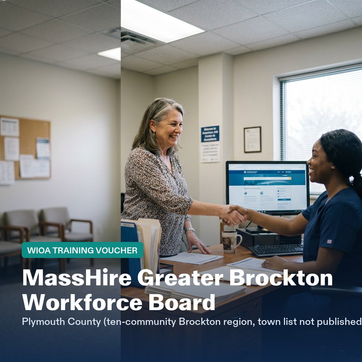 MassHire Greater Brockton Workforce Board CNA training voucher