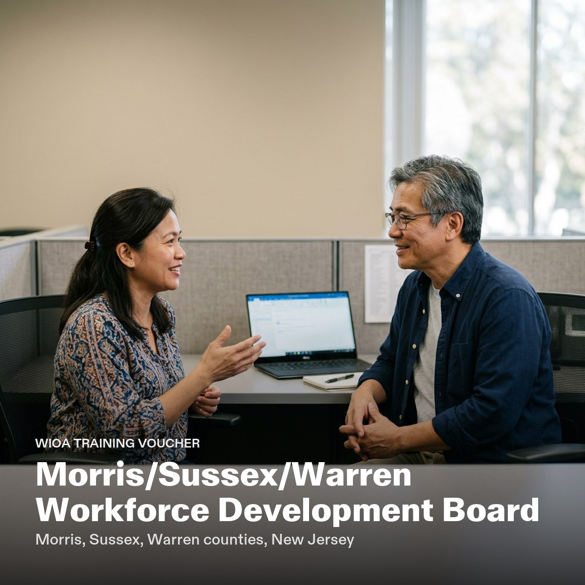 Morris/Sussex/Warren Workforce Development Board CNA training voucher
