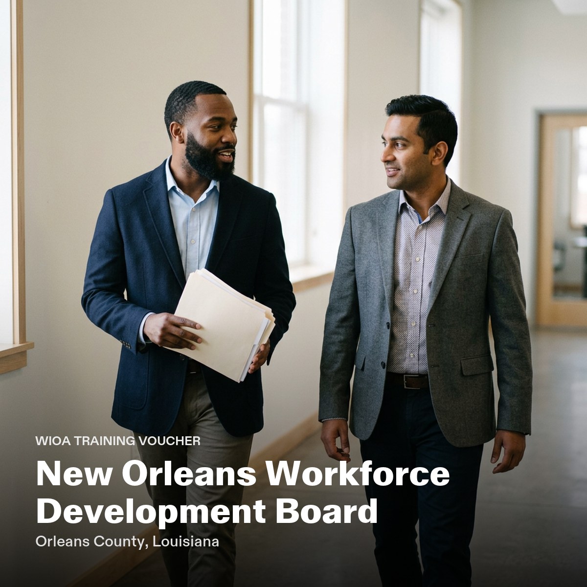 New Orleans Workforce Development Board (LWDA 12, JOB1) CNA training voucher