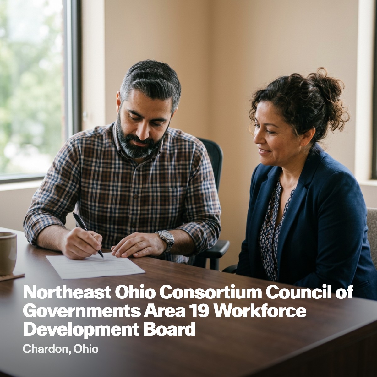 Northeast Ohio Consortium Council of Governments (NOCCOG) Area 19 Workforce Development Board CNA training voucher