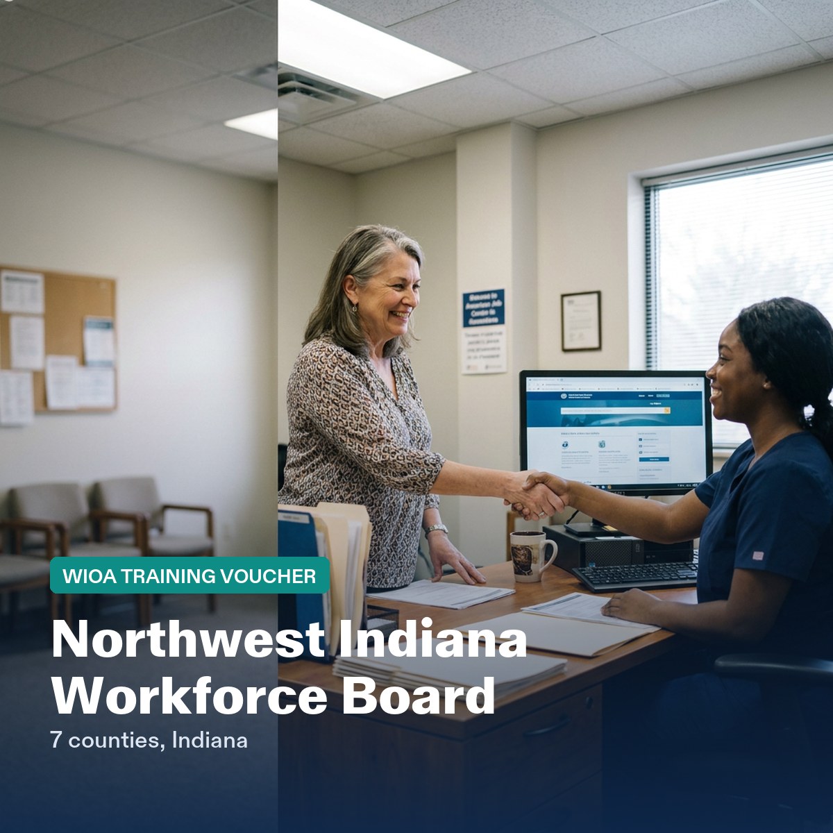 Northwest Indiana Workforce Board CNA training voucher