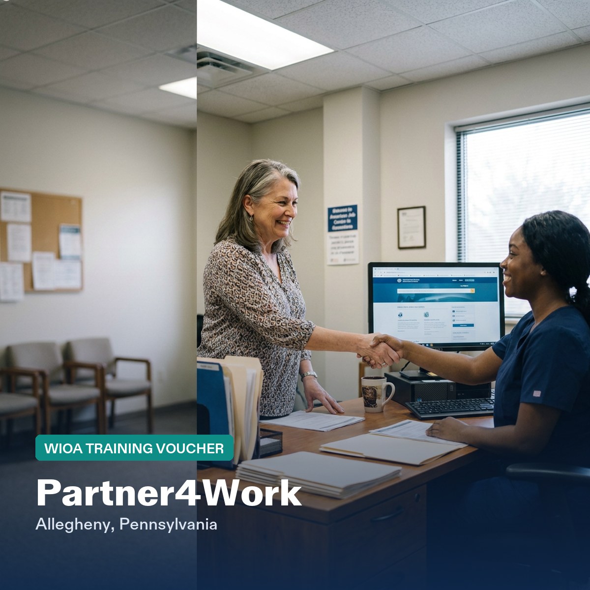 Partner4Work CNA training voucher
