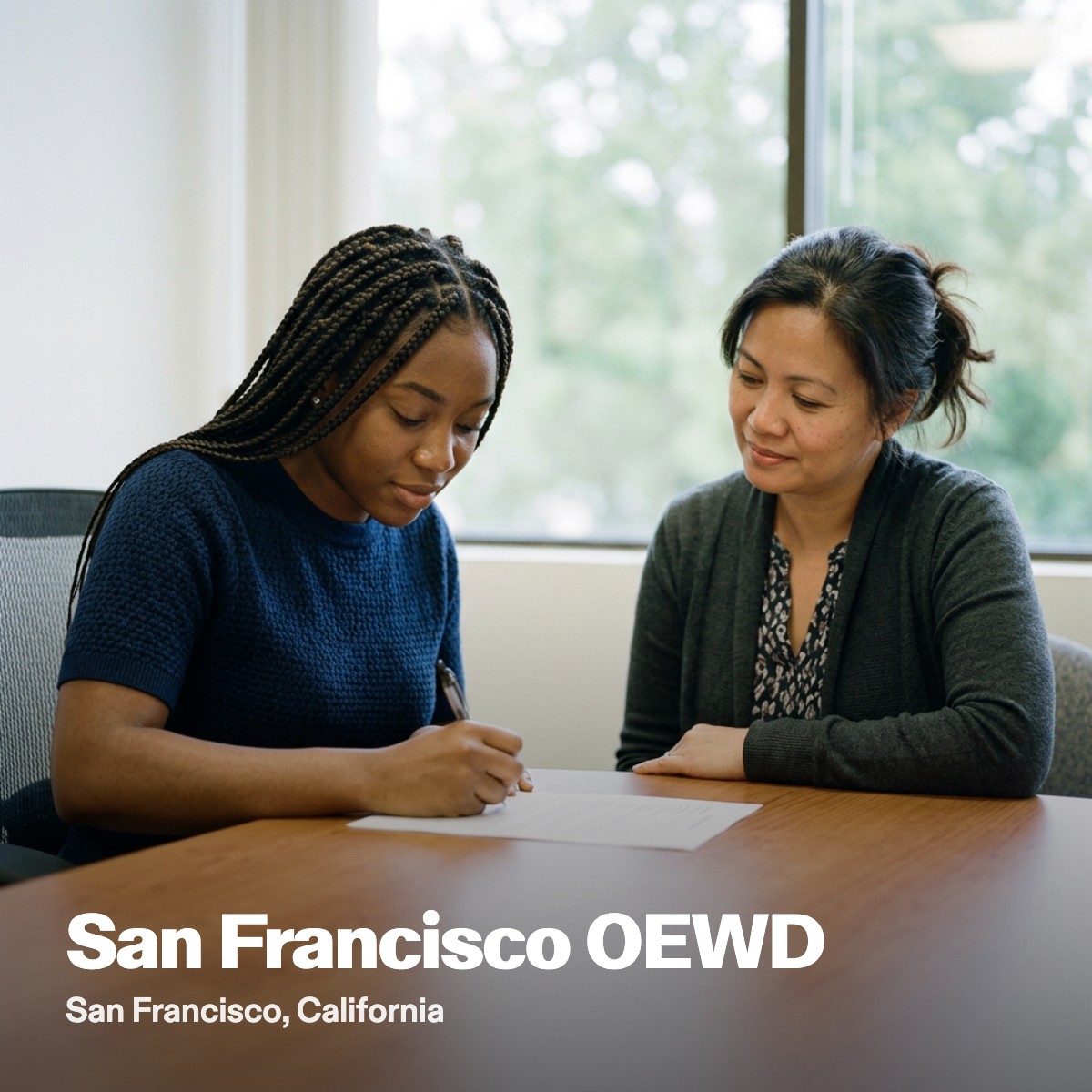 San Francisco OEWD CNA training voucher