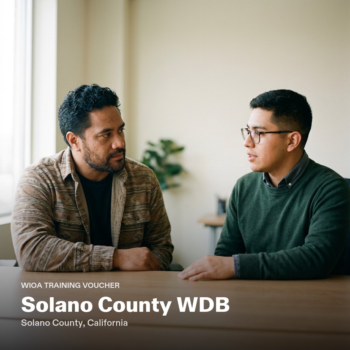 Solano County WDB CNA training voucher
