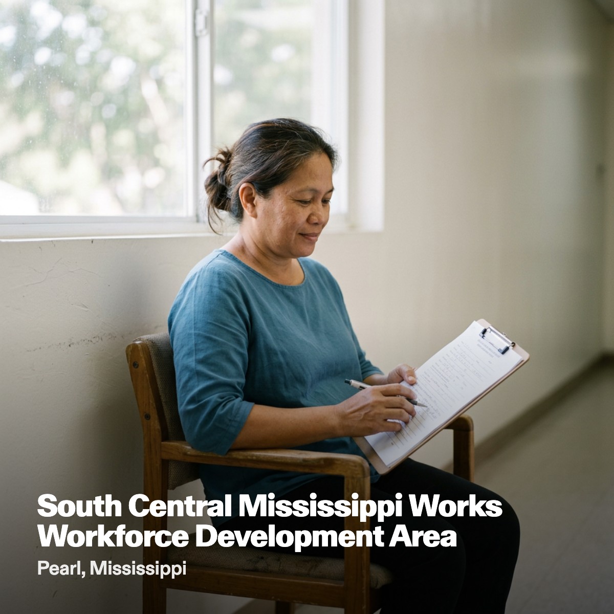 South Central Mississippi Works (SCMW) Workforce Development Area; administrative entity Central Mississippi Planning and Development District CNA training voucher