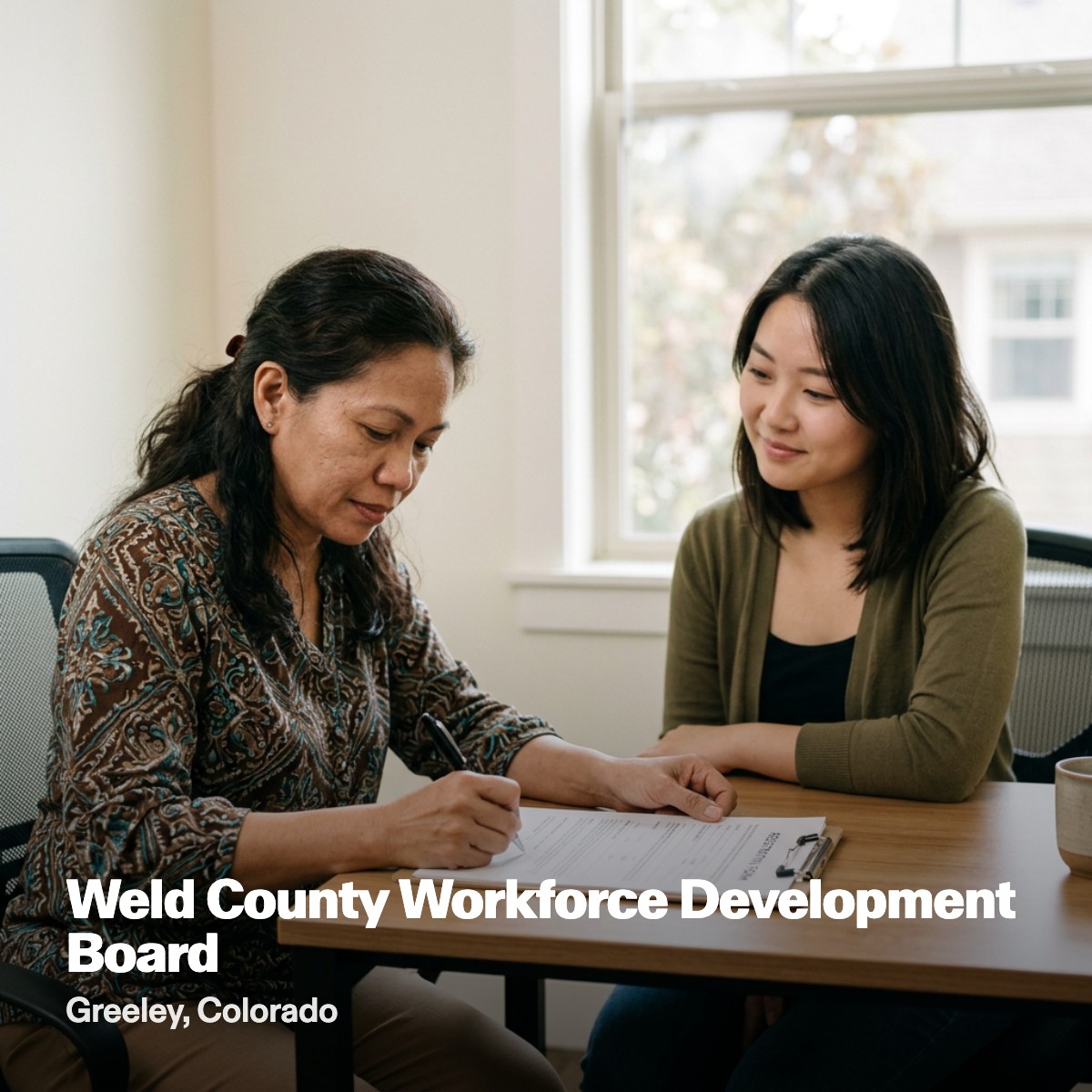 Weld County Workforce Development Board CNA training voucher