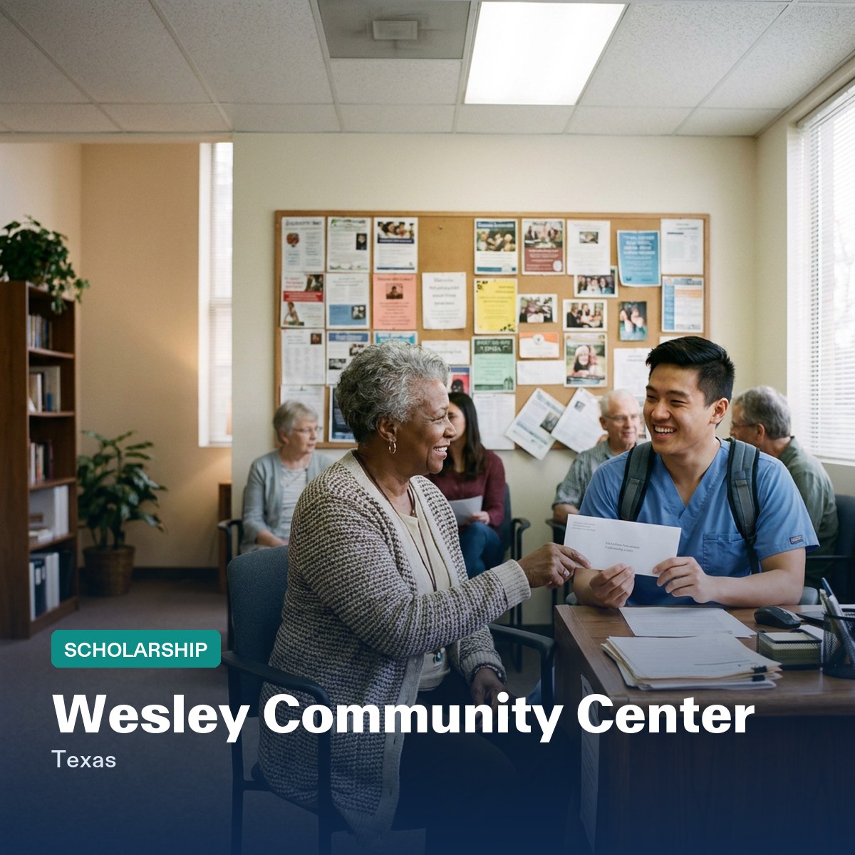 Wesley Community Center CNA scholarship