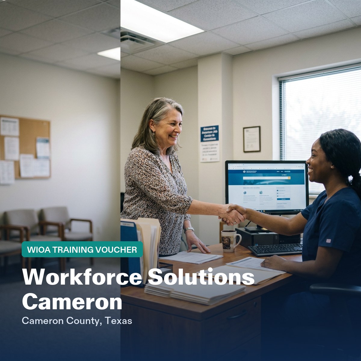 Workforce Solutions Cameron CNA training voucher