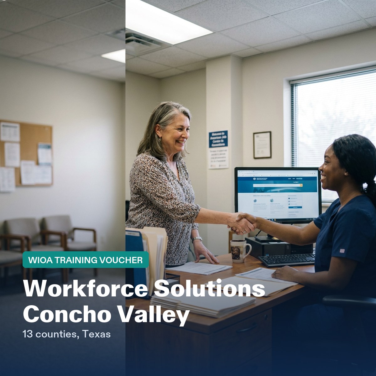 Workforce Solutions Concho Valley CNA training voucher
