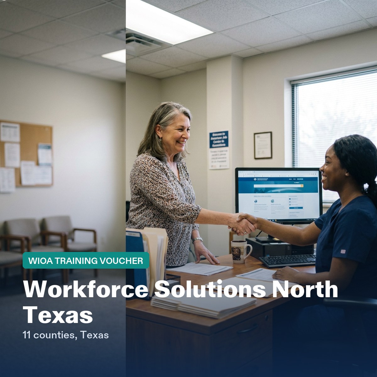 Workforce Solutions North Texas CNA training voucher