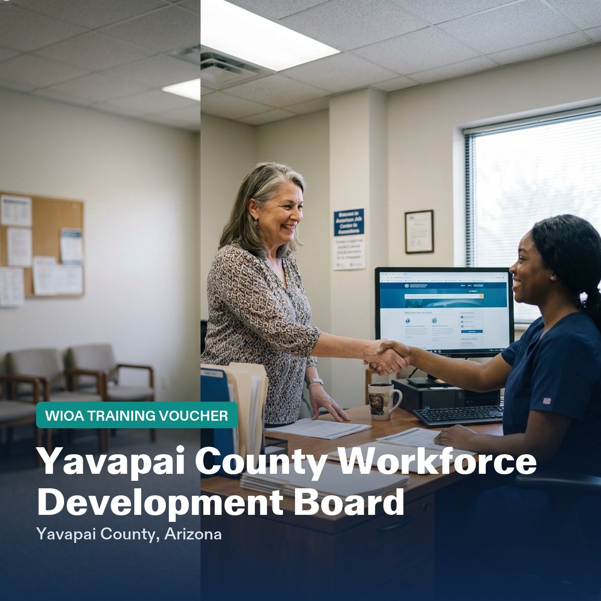 Yavapai County Workforce Development Board CNA training voucher